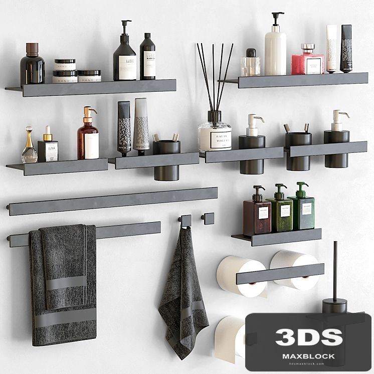 Stone bathroom accessories by REXA Design