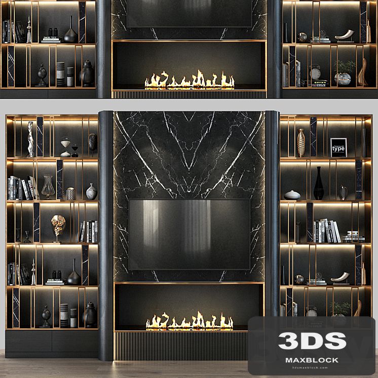 TV shelf 082