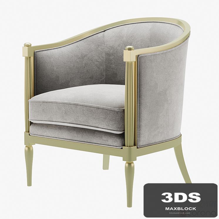 Baker margeaux lounge chair