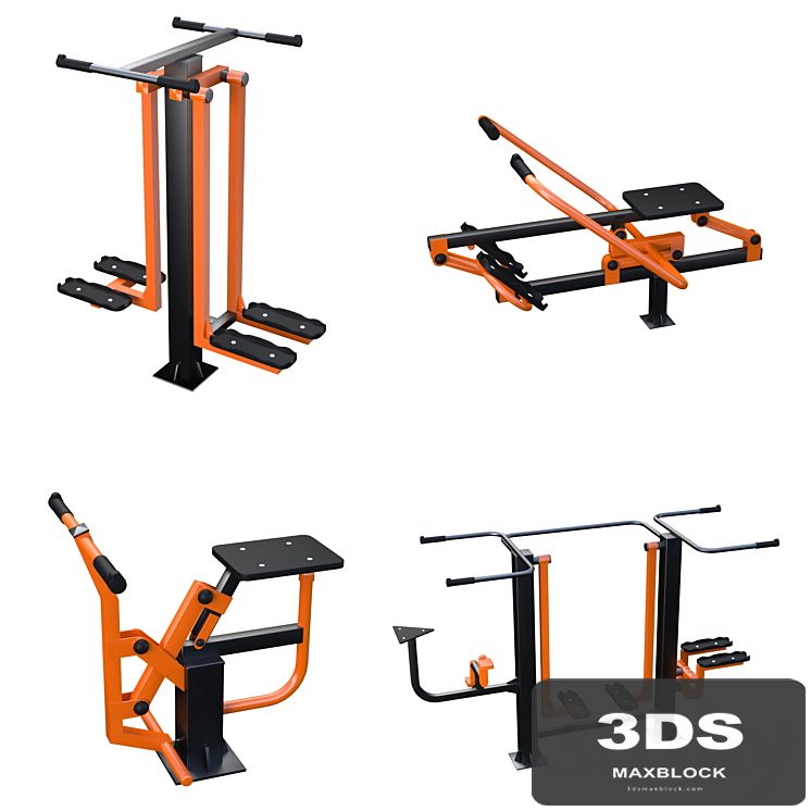 Street fitness equipment 03