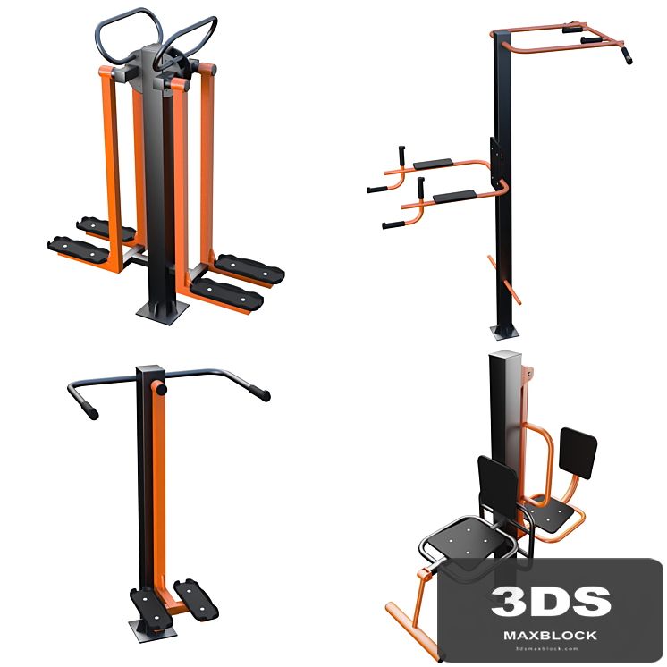 Street fitness equipment 04