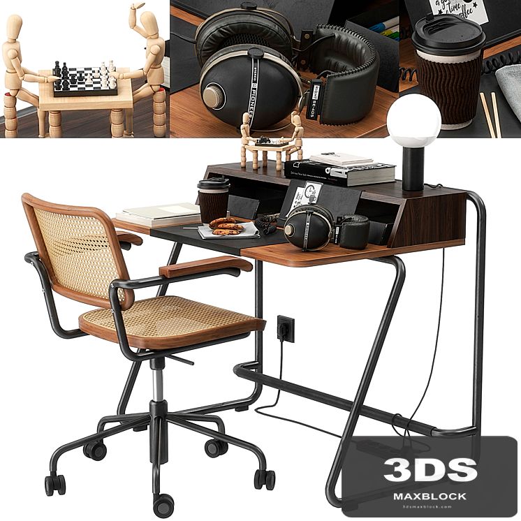 Thonet s1200 desk set