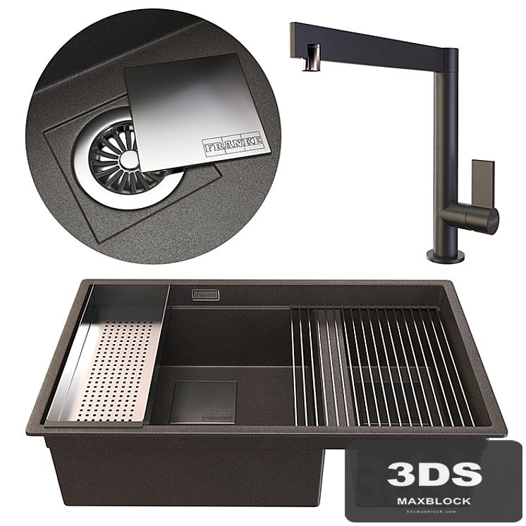 sink Franke Kubus (set)