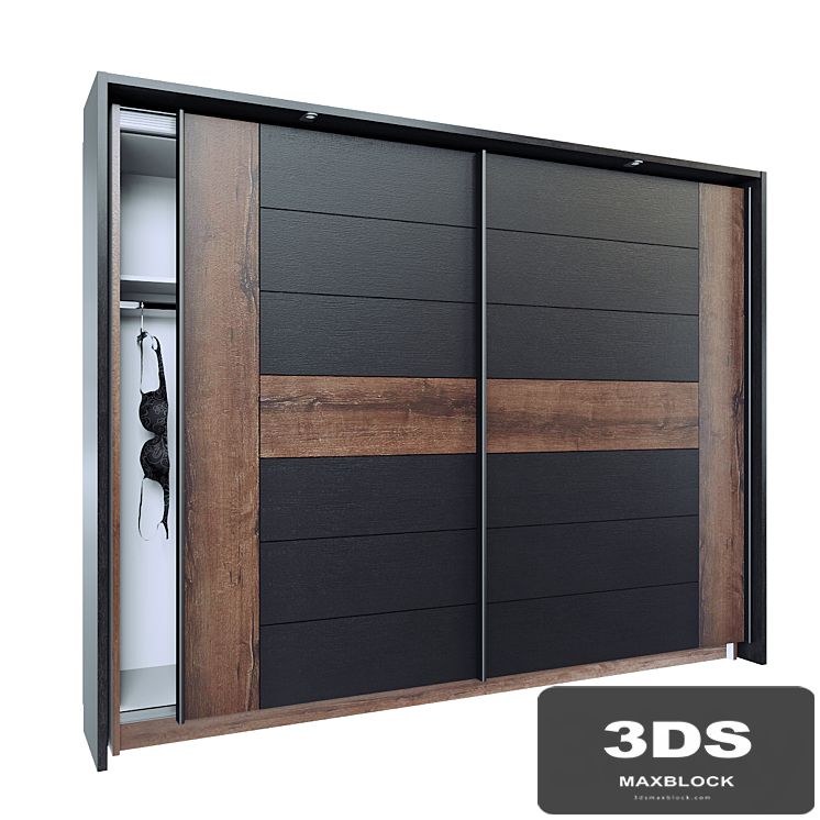 Wardrobe cupe "Bellevue" FORTE