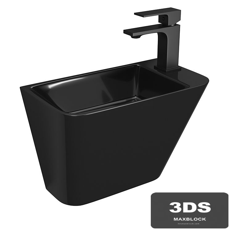 Volle Teo Sink black