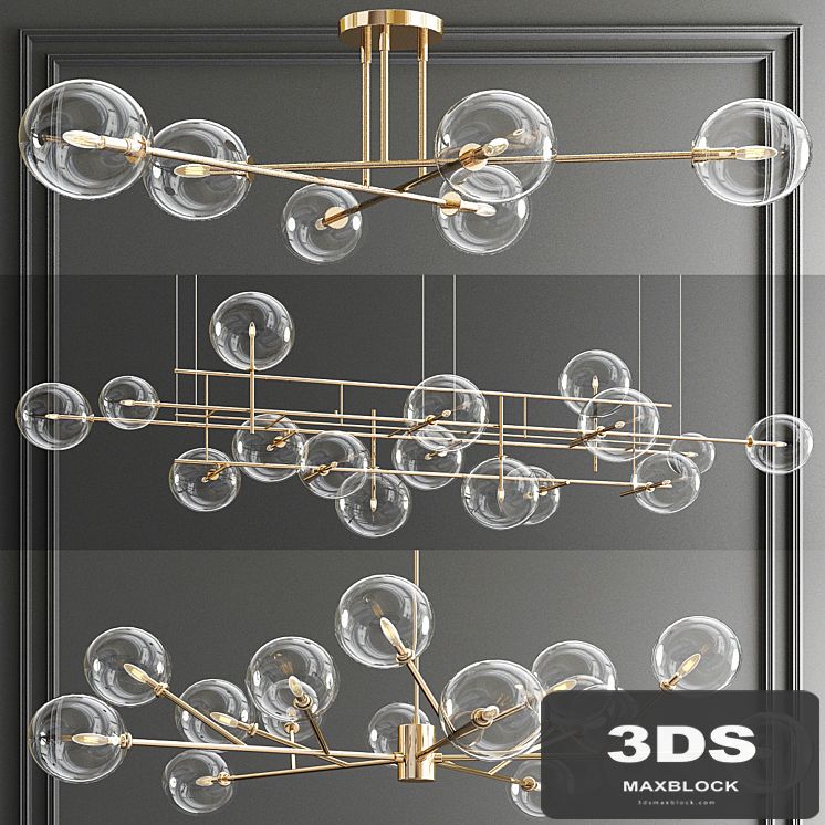 Orizzontale CTC Orion Chandelir - 3 type