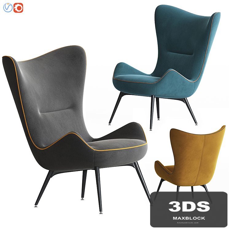 Contessa Armchair 1956 Wittmann