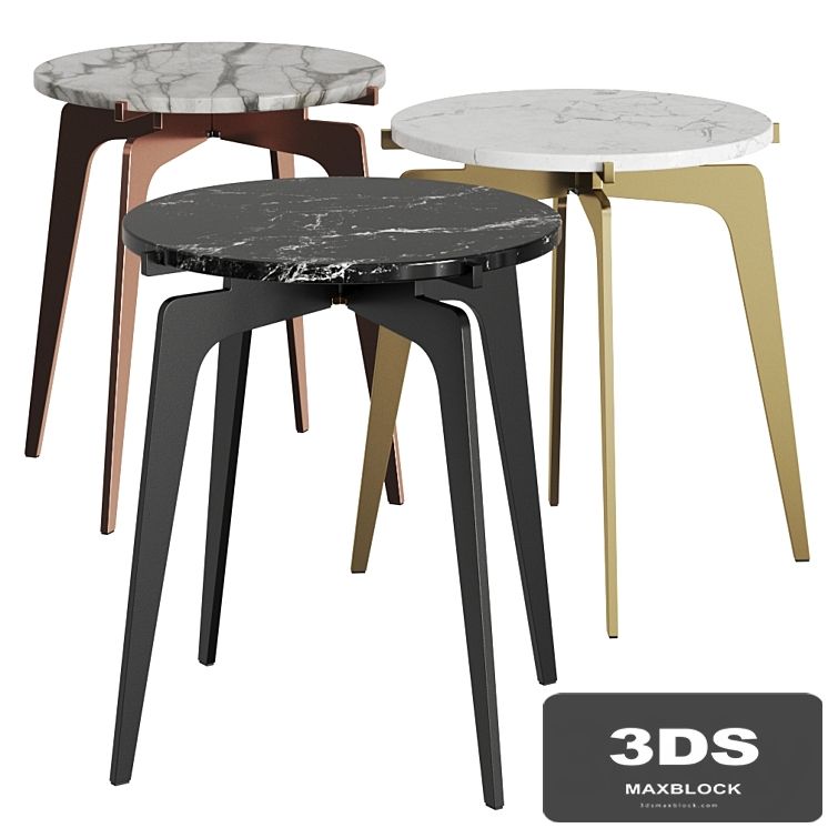 Gabriel Scott Prong Coffee & Side Tables