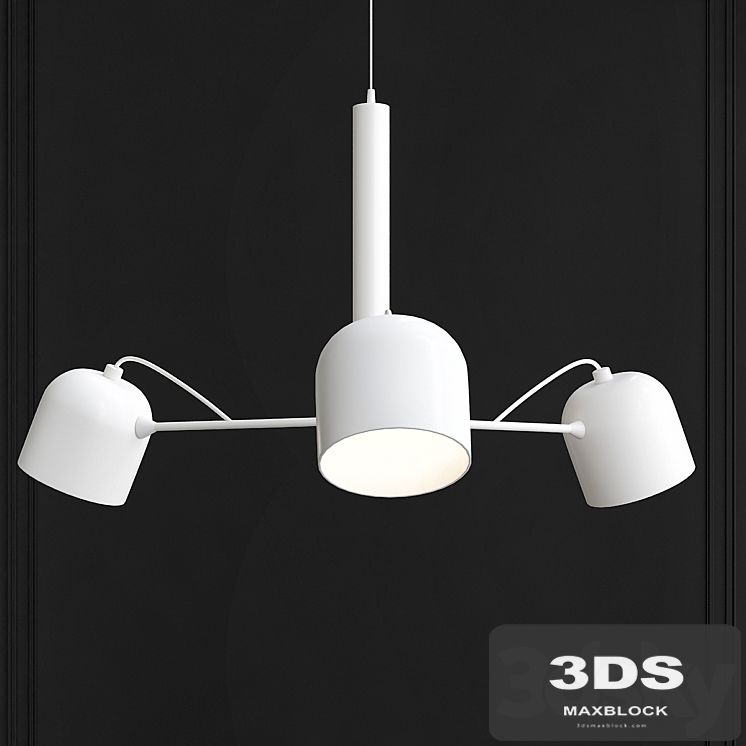 Liang pendant lamp metal white