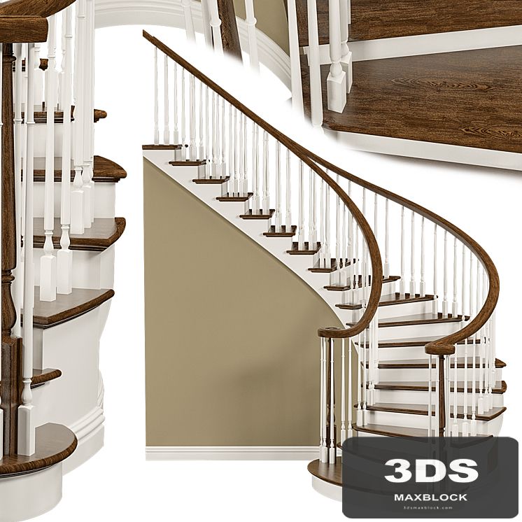Classic style staircase