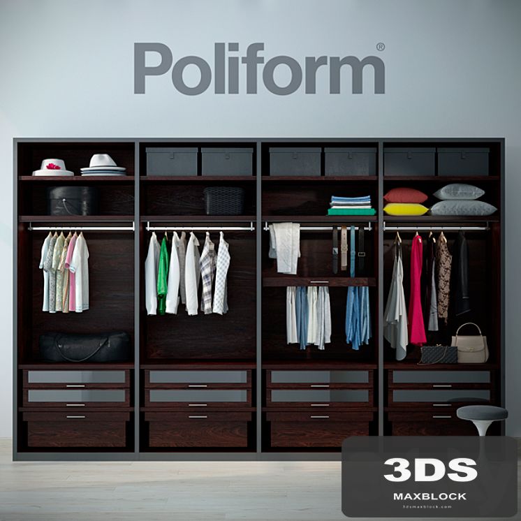 poliform wardrobe