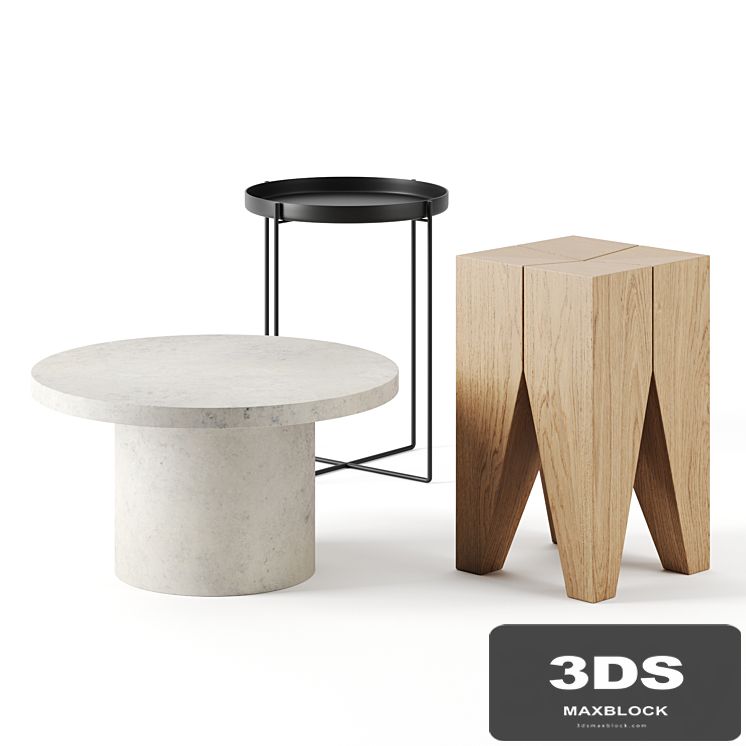 Coffee tables set 2 by E15