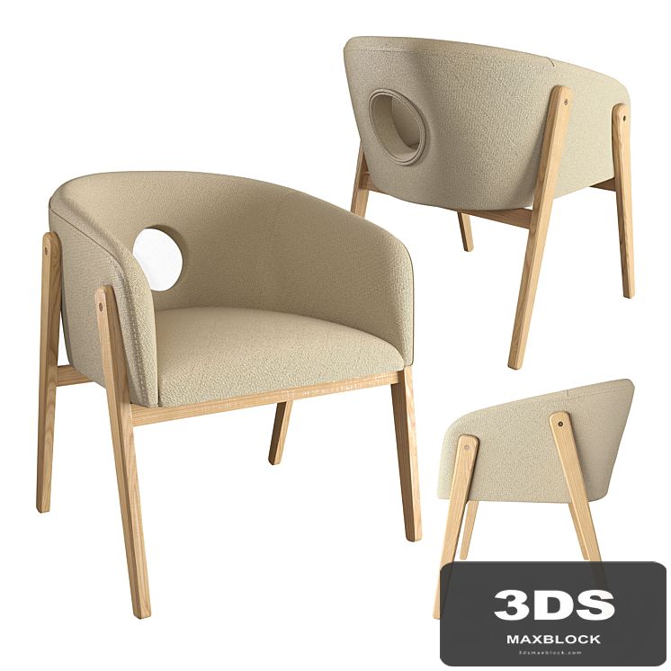HOLE armchair by Sergey Makhno Product