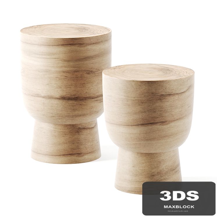 Lawu Stump Stools by The Citizenry