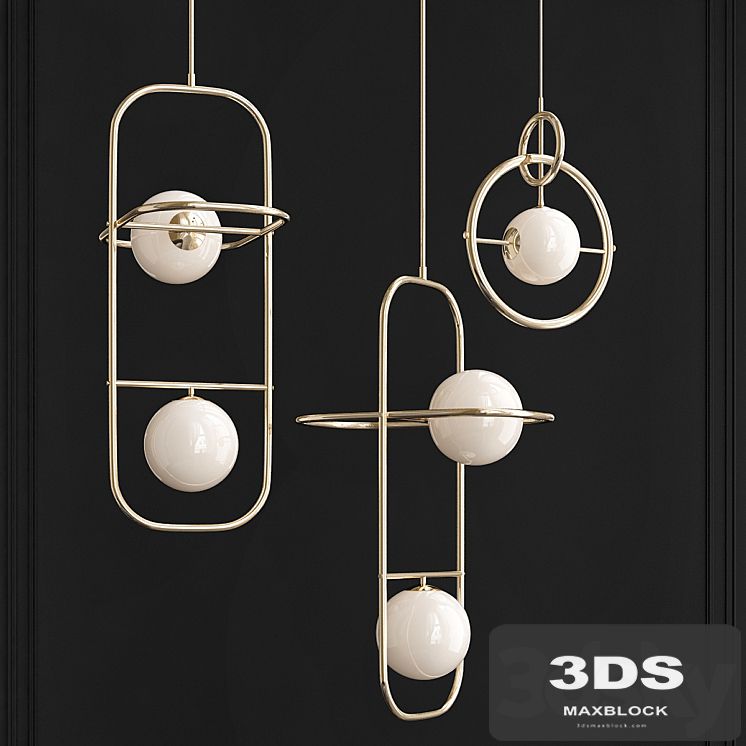 China Contemporary Gold Hanging Light Lamp
