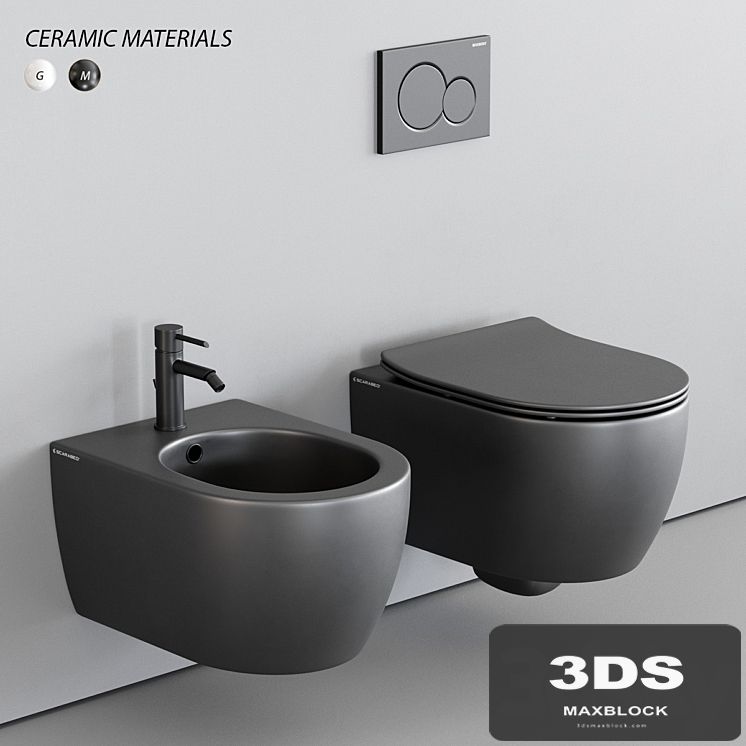 Scarabeo Ceramiche Moon Wall-Hung WC