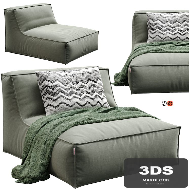 Mareta XL Lounge Chair by Diabla