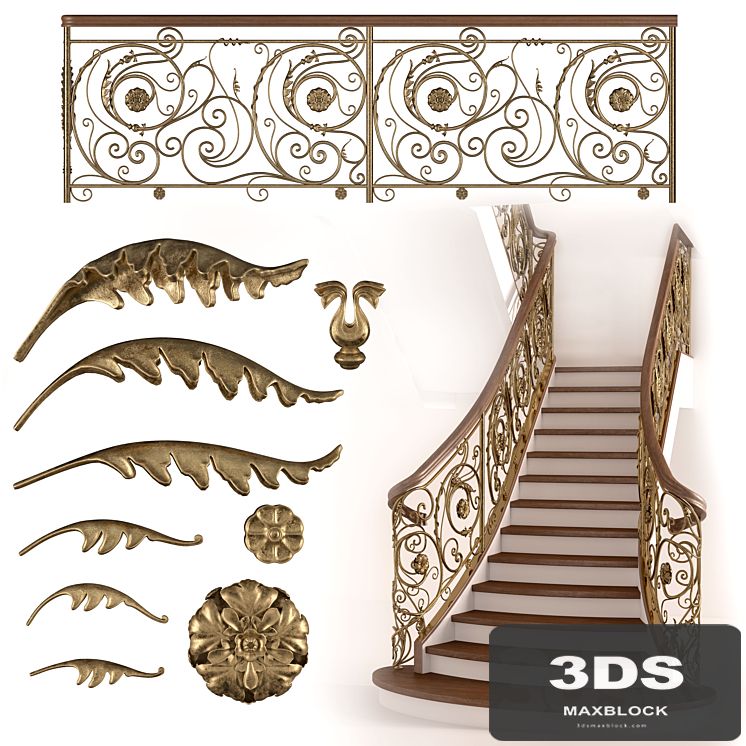 Forged stairs