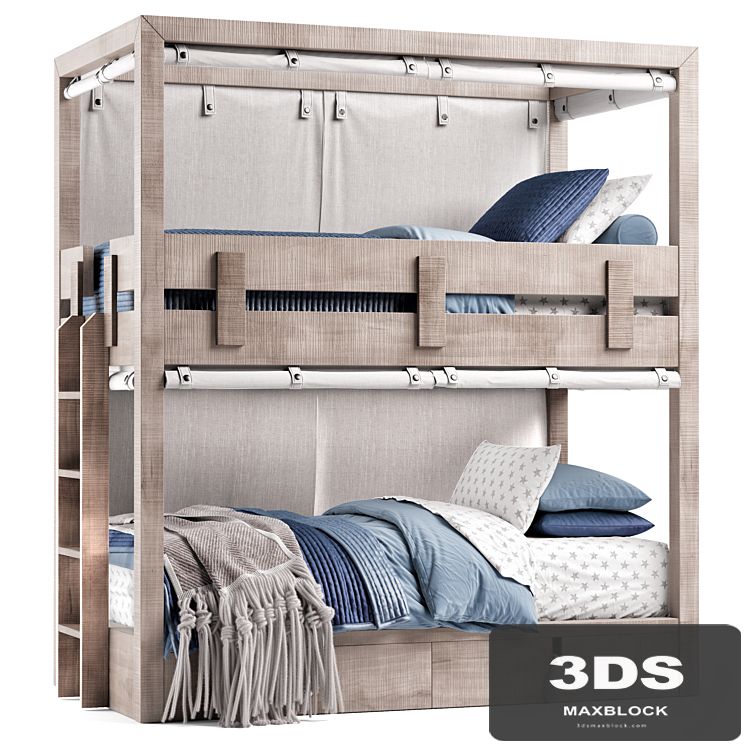 RH Bennet Bed