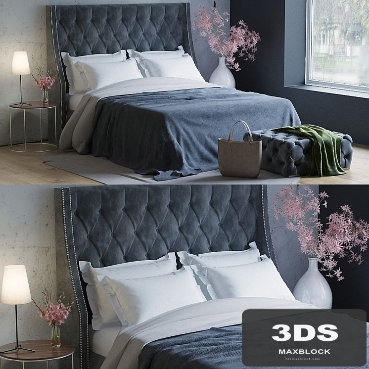 Tiffany bed, decor