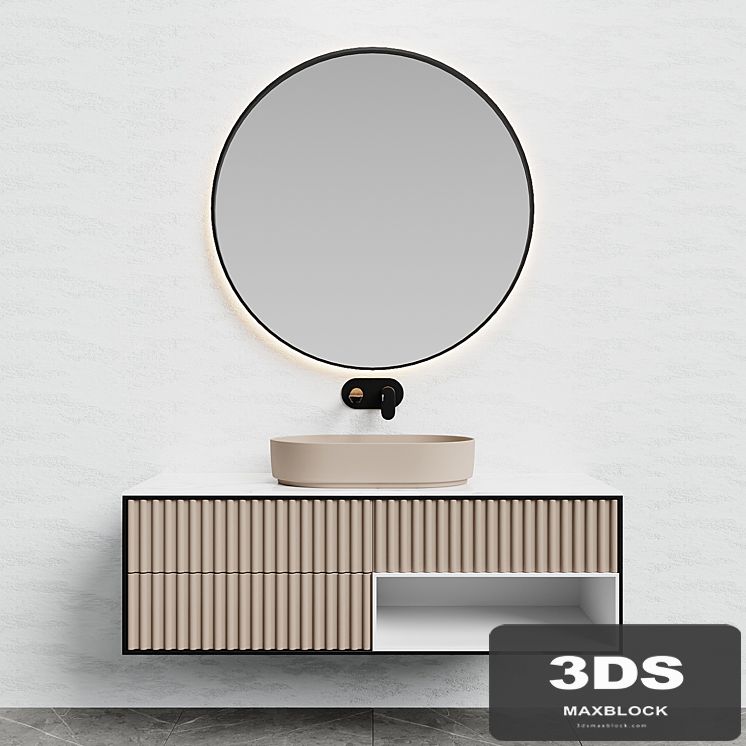 Contemporary washbasin