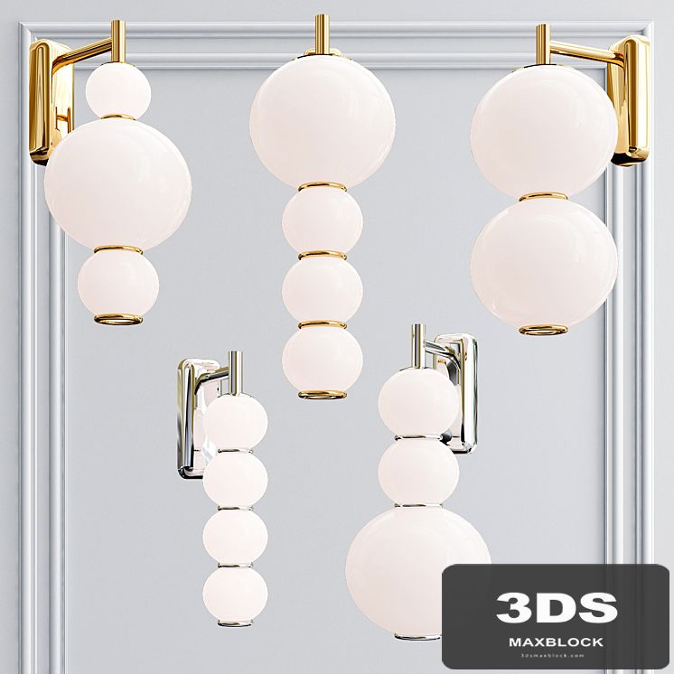Collection pearls wall lamp