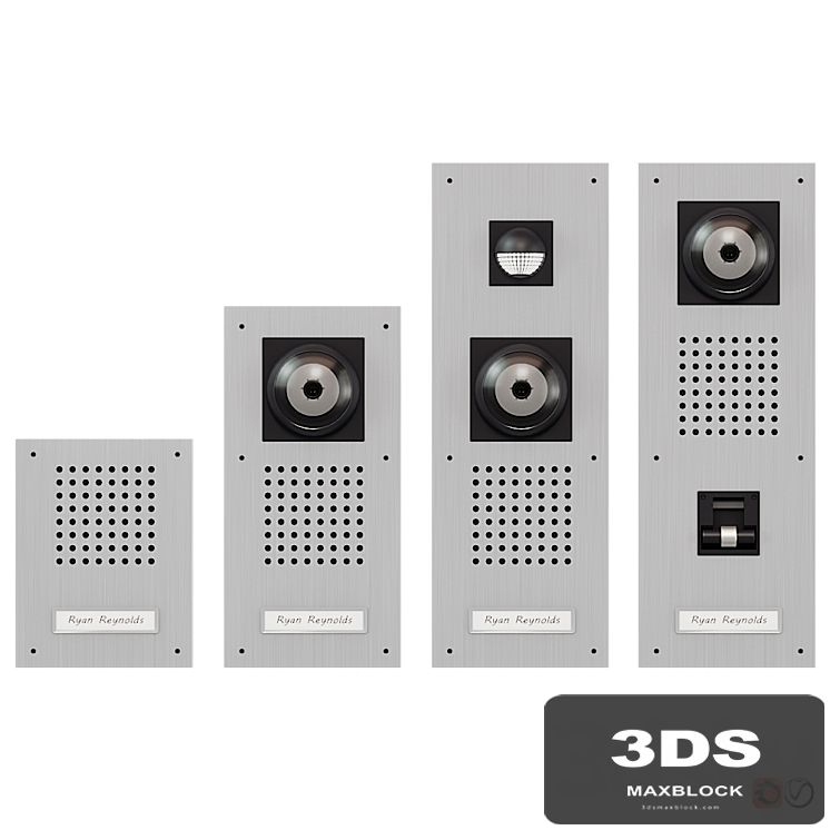 Set of on-door speakerphones Siedle Standart Versions