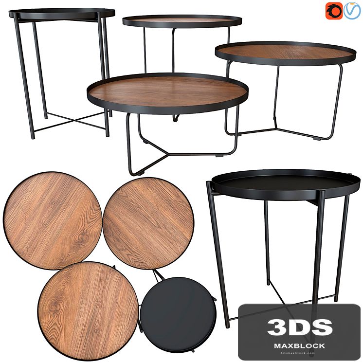 IKEA GLADOM. Cattelan italia billy wood