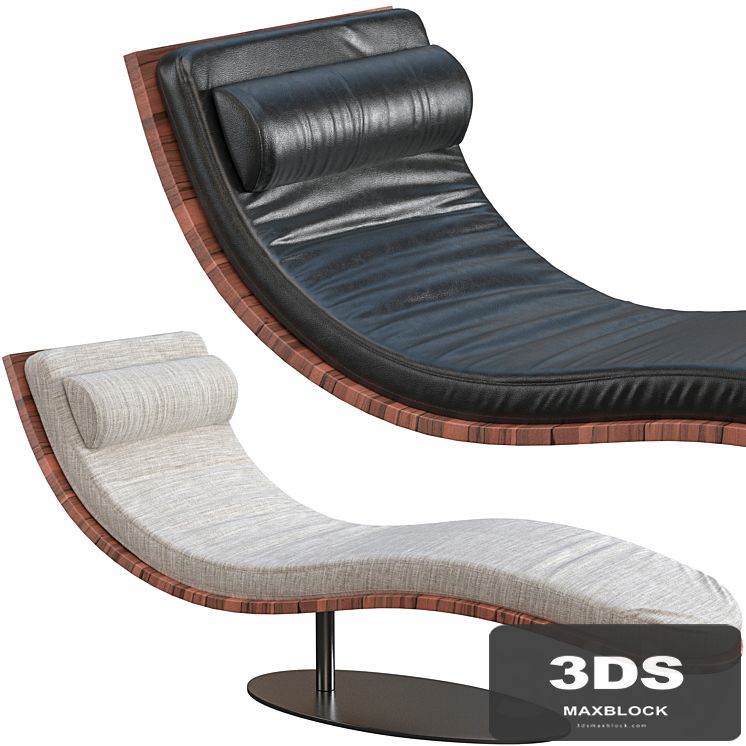 Chaise longue Oliver B. Balzo