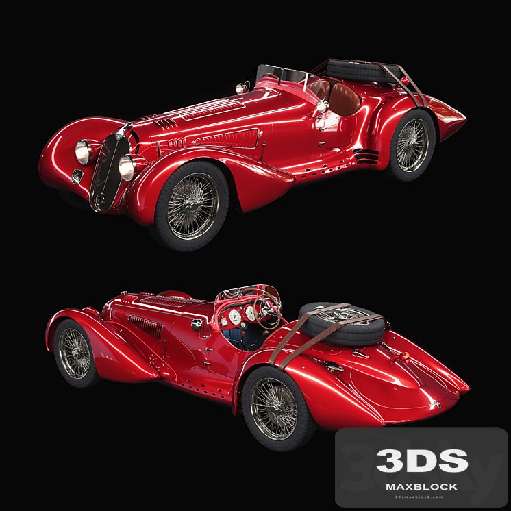 Alfa Romeo 8C 2900B Mille Miglia Roadster