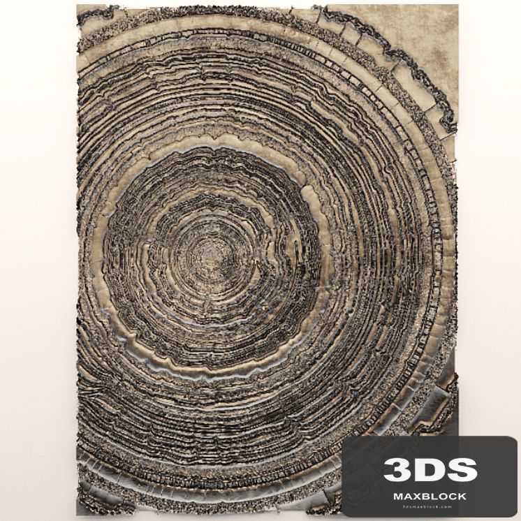 Decor for wall. Panel.