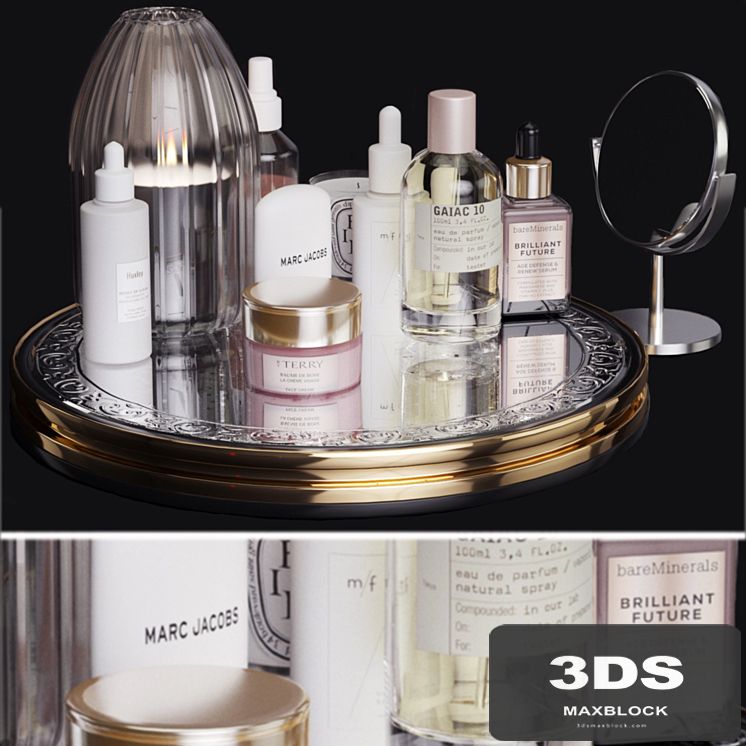 Decorative cosmetics set