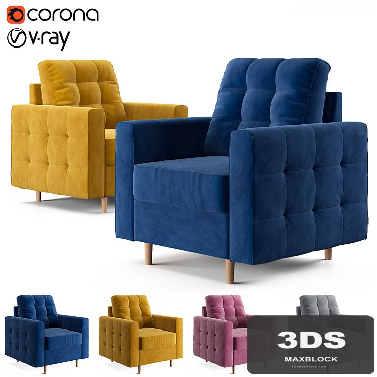 Armchair Askona Amani