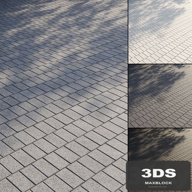 Granite paving slabs Type 4