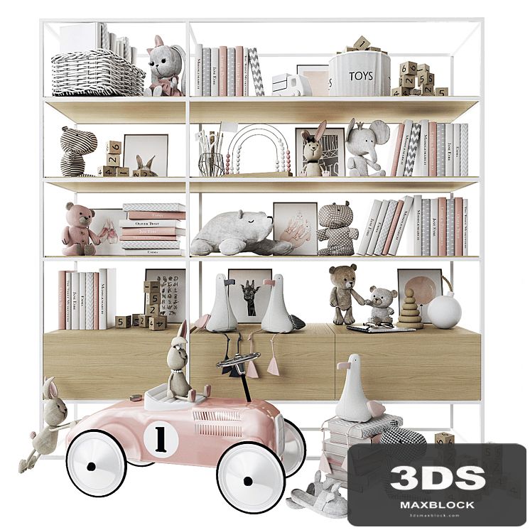 Rack with toys and books_2