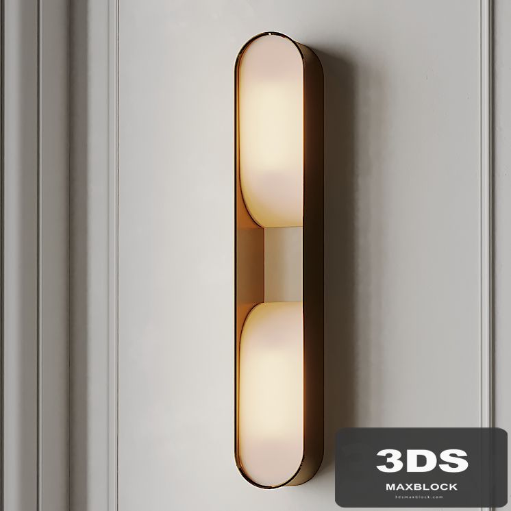 Loop Double LED Wall Sconce