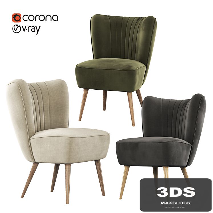 Vintage Cocktail Armchair