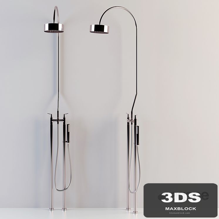 agape Fez floor standing shower tap