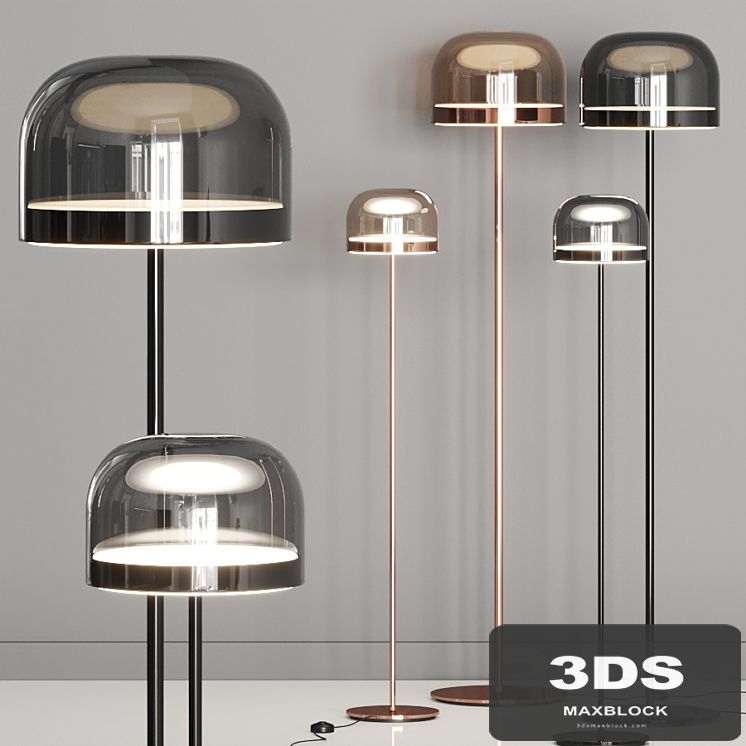 FontanaArte Equatore / Lampatron Noten Floor Lamps
