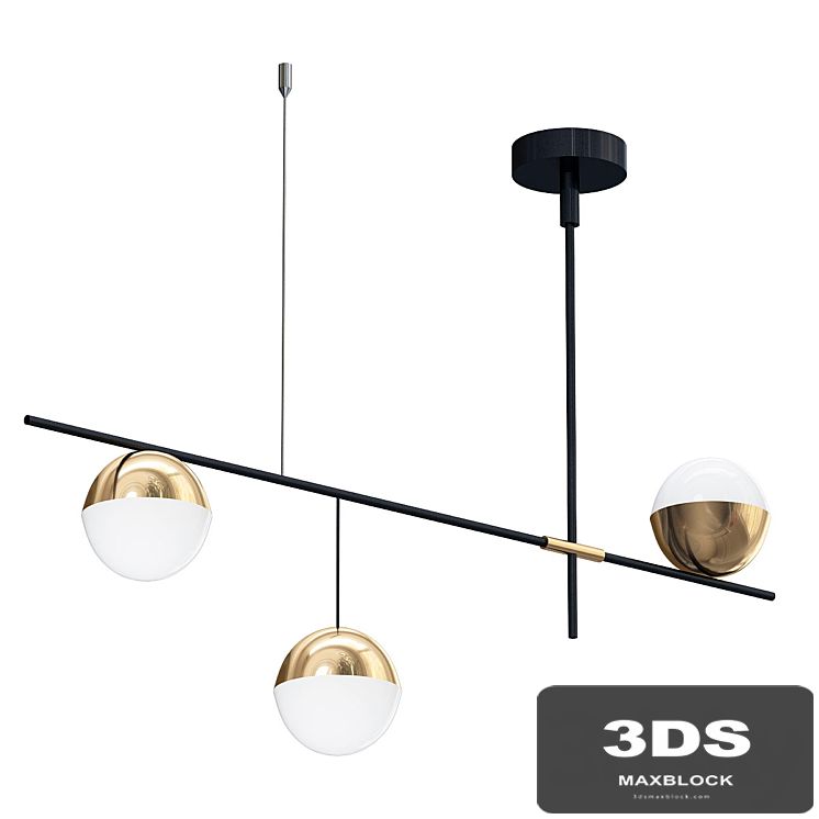 EDISLIVE 3-Light Chandelier