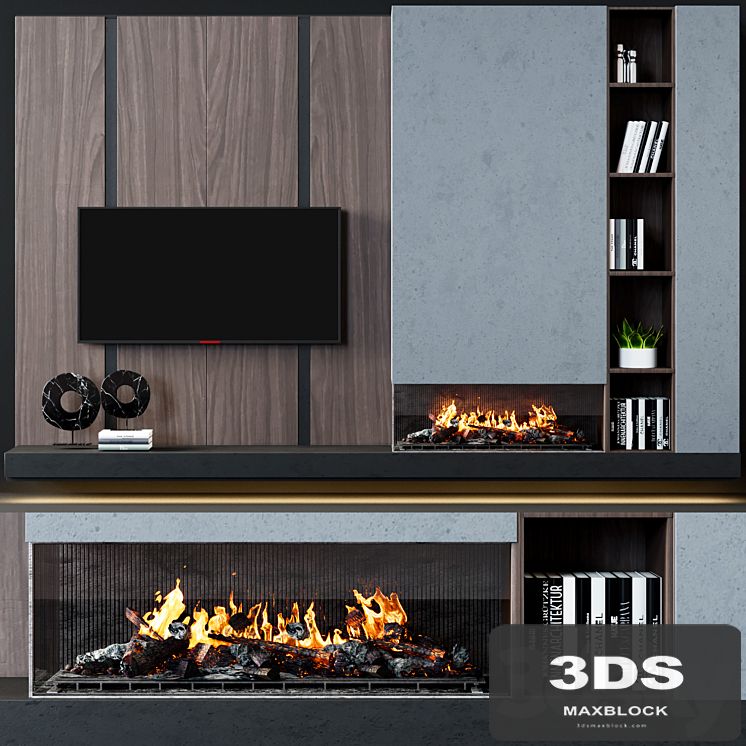TV wall modern 46