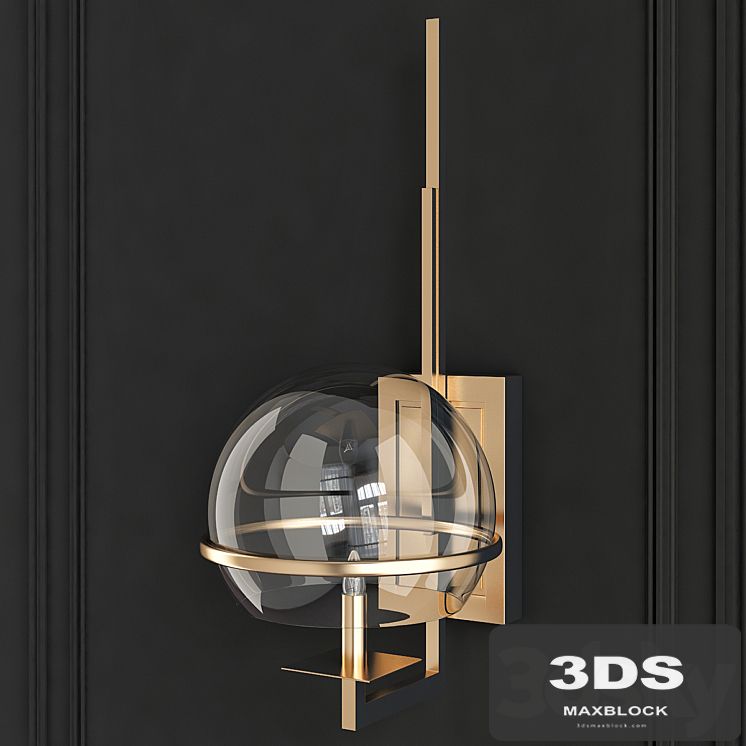 Saturn 1-Light Wall Sconce See More by Regina Andrew
