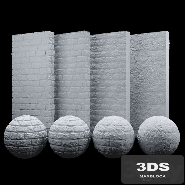 White brick