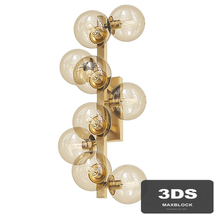 Berries Chandelier Amber 9