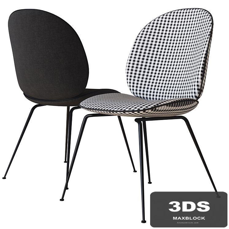 gubi beetle dining chair