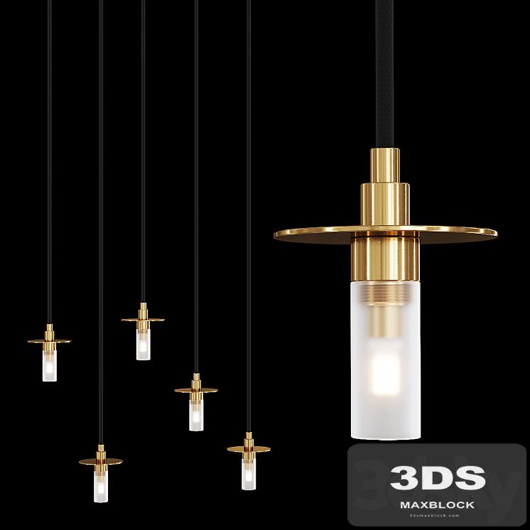 Restoration Hardware RENNES PENDANT Brass