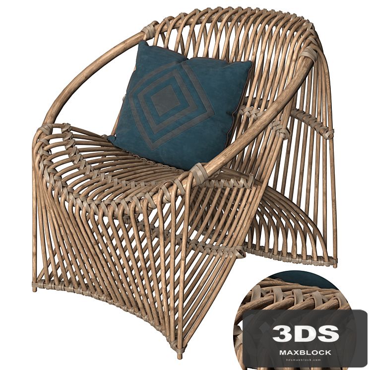 Arteriors Eleanor Lounge Chair