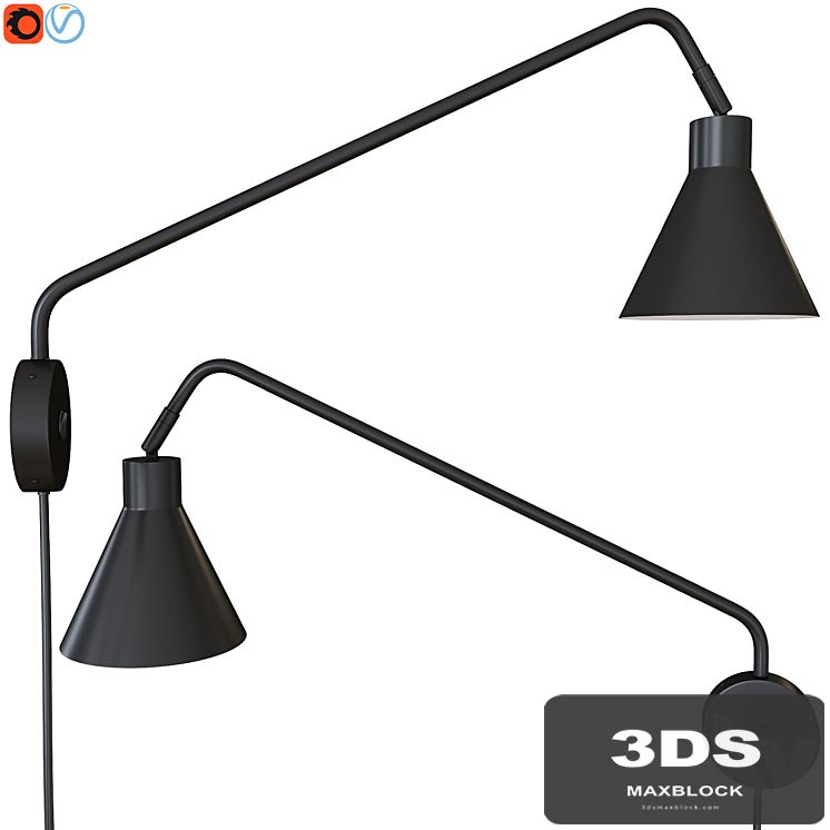 Lyon 1-Light Swing Arm Lamp