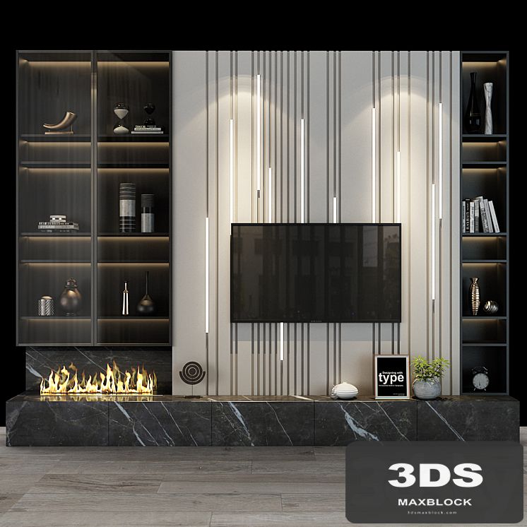 TV shelf 089