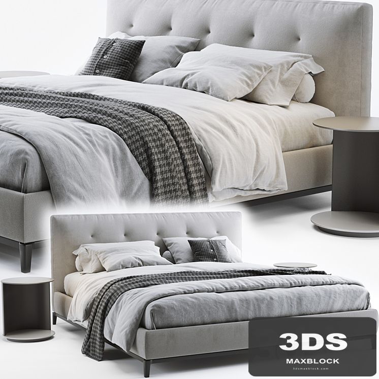 Minotti andersen quilt bed